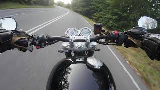 Triumph Speed Twin 1200  Ride  Brno Circuit  Onboard camera 4K [upl. by Skylar361]