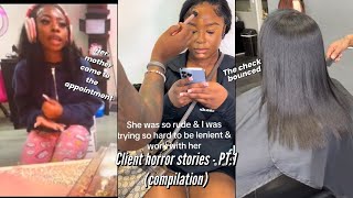 Client Horror Stories  PT1 TikTok Compilation [upl. by Alehc885]