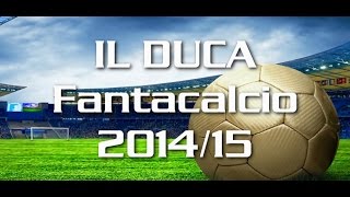 Fantacalcio 201415 Centrocampisti [upl. by Nelak]