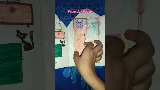 diy paper doll housebut its incomplete 😅craftidea papercraft tannucraft483 🥰❤️☺️ [upl. by Mello534]