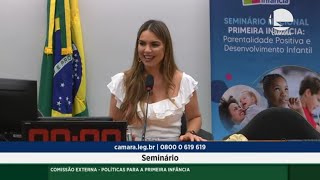 Políticas para a Primeira Infância  Seminário Parentalidade Positiva e Desenv Infantil  111121 [upl. by Eatnom986]