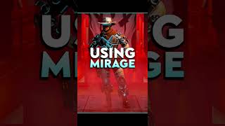 Stop Using Mirages Ultimate Wrong In Apex Legends shorts [upl. by Kerge]