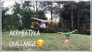 AKROBATYKA CHALLENGE Alicja Smyk 🤸🏿‍♀️ [upl. by Kapeed]