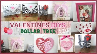 DOLLAR TREE VALENTINES DIYS SUPER EASY ❤ [upl. by Nydnarb810]