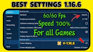 PPSSPP Best Settings Android 1166  No lag Smooth Gameplay  PSP Gamer [upl. by Conny]