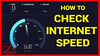 How to Check Your Internet SPEED [upl. by Willing867]