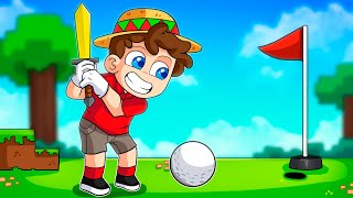 ¡Minecraft PERO Jugamos GOLF 😲🪩⛳ SILVIOGAMER MINECRAFT PERO [upl. by Hedda]