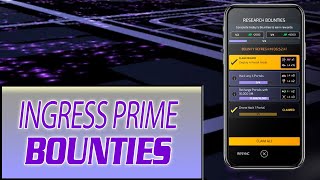 Ingress Prime Recompensas de investigación diarias BOUNTIES [upl. by Ambrosine]