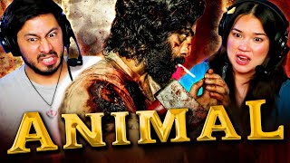 ANIMAL PreTeaser  Achara amp Jabys REACTION  Ranbir Kapoor  Sandeep Reddy Vanga [upl. by Asenav]