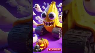 Tổng hợp xe tăng Chuối halloween AI shorts phimhoathinhxetang homeanimations games ai [upl. by Loring]