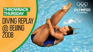 Womens 3m Springboard  Diving Replay  Throwback Thursday [upl. by Hashim]