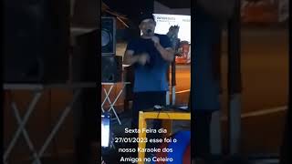 KARAOKE DOS AMIGOS COVER AMADO BATISTA SERESTEIRO [upl. by Punak49]