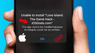 iosgods  integrity could not be verified on iphone  Full Guide [upl. by Anialed301]