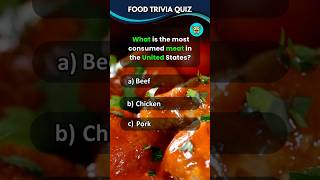 Facts about Your FAVORITE Food 🍕🥗🍩 quiz viral trending [upl. by Oralee506]