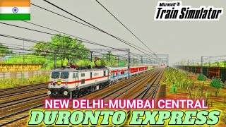 🔴LIVE  JOURNEY WITH 22210 NEW DELHI  MUMBAI CENTRAL DURONTO EXPRESS  MSTS LIVE  OPENRAILS [upl. by Elacim821]