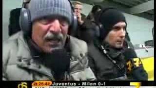 Italian Soccer Announcer Celebrates Teams Goals [upl. by Eiroj]