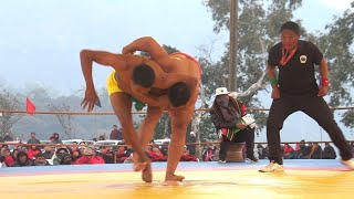 Seyiejalie Gwirie all bouts at Western Angami wrestling meet 2024 [upl. by Llerut]