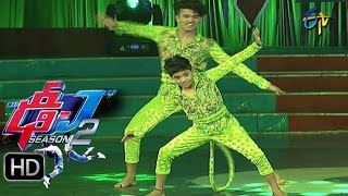 Dhee Juniors2  Sivamani Performance  30th March 2016  ఢీ జూనియర్స్2 [upl. by Kcirednek]