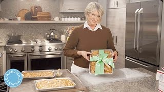 MaketoShip Gift Nut Brittle Block  Martha Stewart [upl. by Yole803]