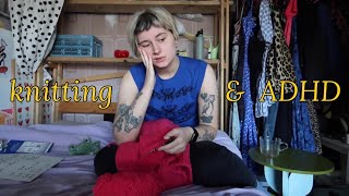 adhd yapping about knitting [upl. by Norrag]