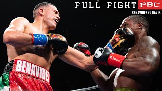 David Benavidez vs Kyrone Davis FULL FIGHT November 13 2021  PBC on Showtime [upl. by Lilac42]