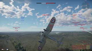 French Fighter Destroys German Bf109 Fighter  War Thunder [upl. by Leler]