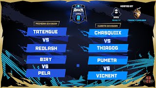 TATENGUE VS REDLASH  BIRY VS PELA 1ERA DIV CHASQUI VS THIAGOG  PUMETA VS VICNENT 4TA DIV AOE2 [upl. by Hamon]