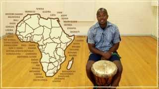 Fiveish Minute Drum Lesson  African Drumming Lesson 1 The Djembe [upl. by Tteve]