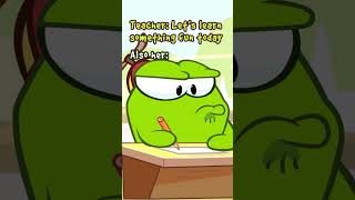 When The Subject Is Boring 💤 Cartoon For Kids 🎒 Cut The Rope omnom shorts cuttherope [upl. by Atalee278]