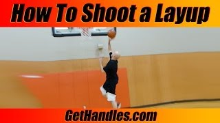 How to Shoot a Layup Tutorial  Basics quotBasketball for Beginnersquot [upl. by Sathrum264]