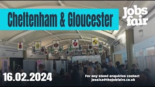 Cheltenham amp Gloucester Jobs Fair  16022024 [upl. by Inek736]