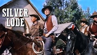 Silver Lode  Classic Film  WESTERN MOVIE  Full Length  Wild West  Cowboy Movies  Free Film [upl. by Ettevets]