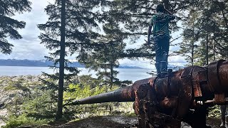 Exploring a WWII Gun on an Island in Alaska [upl. by Aizti]