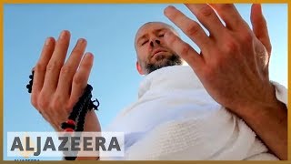 Jewish convert to Islam does pilgrimage to plain of Arafat [upl. by Nairdna]