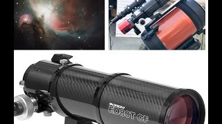 Orion ED80T CF Telescope Review Setup First Light [upl. by Eglanteen]