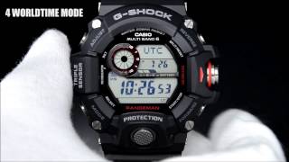 GSHOCK MASTER OF G RANGEMAN GW9400 Demonstration Gショック レンジマン デモンストレーション [upl. by Tigdirb194]