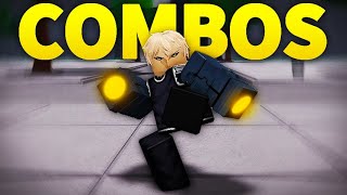 ONE SHOT Combos for GENOS in SAITAMA BATTLEGROUND [upl. by Ahsikam101]