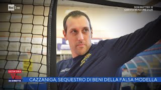 Cazzaniga sequestrati beni alla finta fidanzata  La vita in diretta 28042022 [upl. by Gerta]