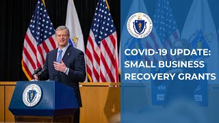 COVID19 Update Small Business Grants Announced [upl. by Jonme]