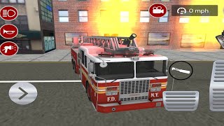 Real Fire Truck Driving Simulator Ep3  Fire Fighting Job  Android amp iOS Gameplay 2024 [upl. by Henri]