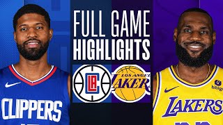 CLIPPERS at LAKERS  FULL GAME HIGHLIGHTS  January 7 2024 [upl. by Adaran824]