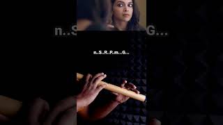 Piku Sarod Theme Flute Cover  Notes  piku flute flutenotes flutetutorial viralshorts [upl. by Etom]