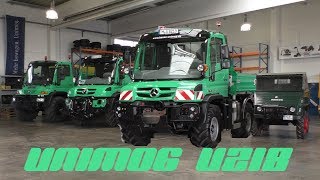 Unimog U218 Der KLEINSTE Agrarunimog  Walkaround [upl. by Lette]