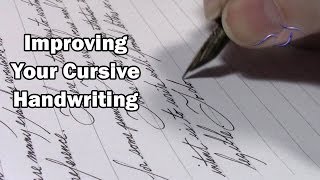 Improving Your Cursive Handwriting [upl. by Curson261]