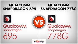 Qualcomm Snapdragon 695 vs Qualcomm Snapdragon 778G 🔥  Snapdragon 778G vs Snapdragon 695 HINDI [upl. by Eseilanna448]