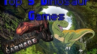 Top 5 Dinosaur Games [upl. by Esenwahs]