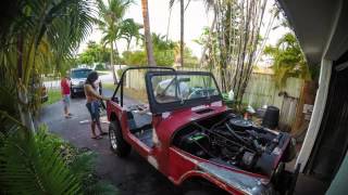 My Jeep CJ7 Restoration Project Time Elapse [upl. by Manouch]