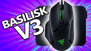 Razer Basilisk V3 인체공학적 게임용 마우스  결함 없는 센서와 탁월한 다기능 마우스 휠을 갖춘 유선 게임용 마우스 [upl. by Mandych]