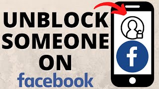 How to Unblock Someone on Facebook [upl. by Regan240]