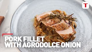 Everyday Gourmet  Pork Fillet With Agrodolce Onion using Ingenio Cookware [upl. by Nemajneb]